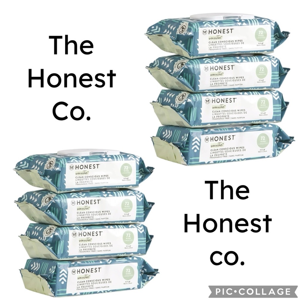 NEW!!! Honest Plant-Based Baby Wipes Fragrance-Free